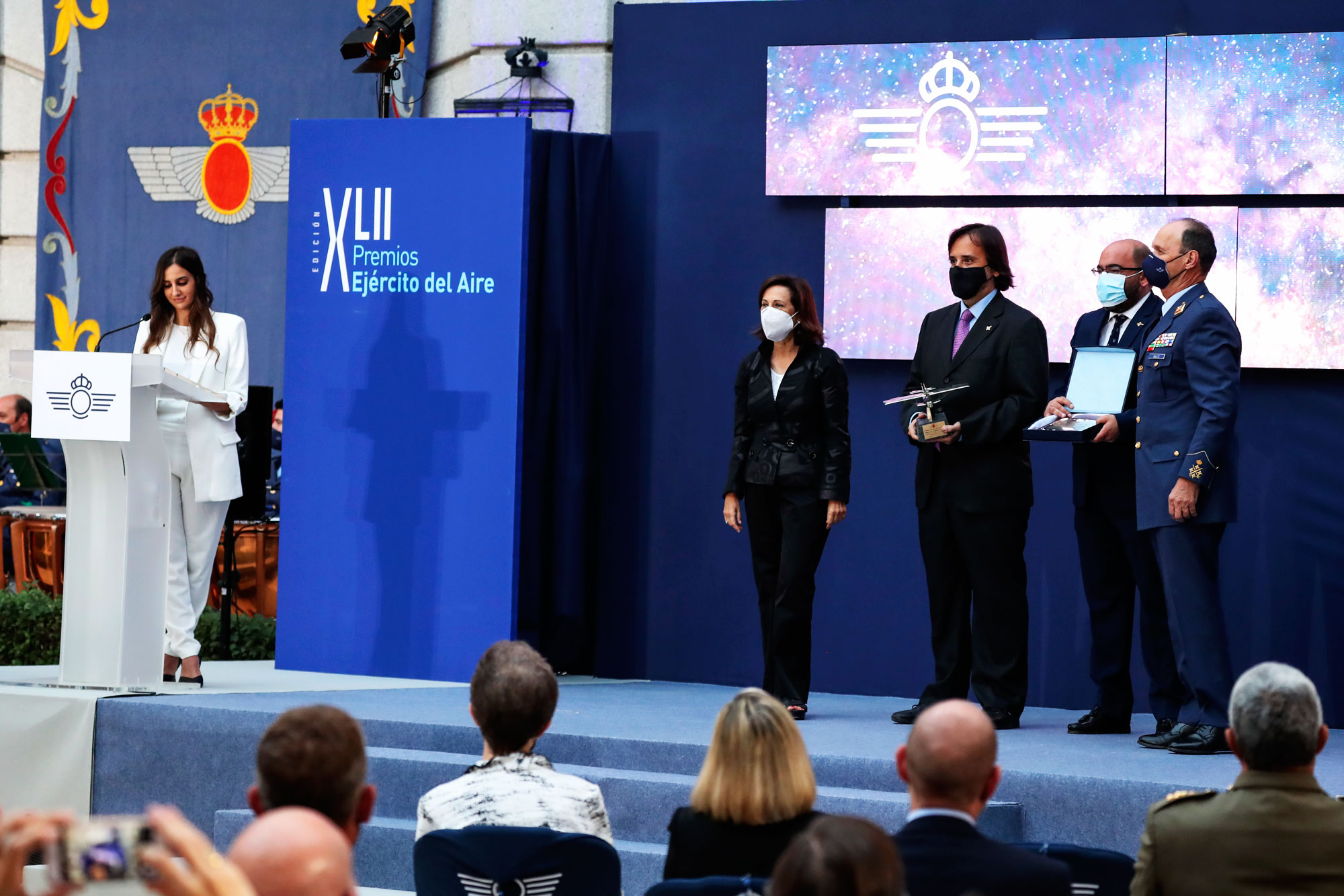 Entrega del premio a la promoción de la cultura aeronáutica y entorno digital