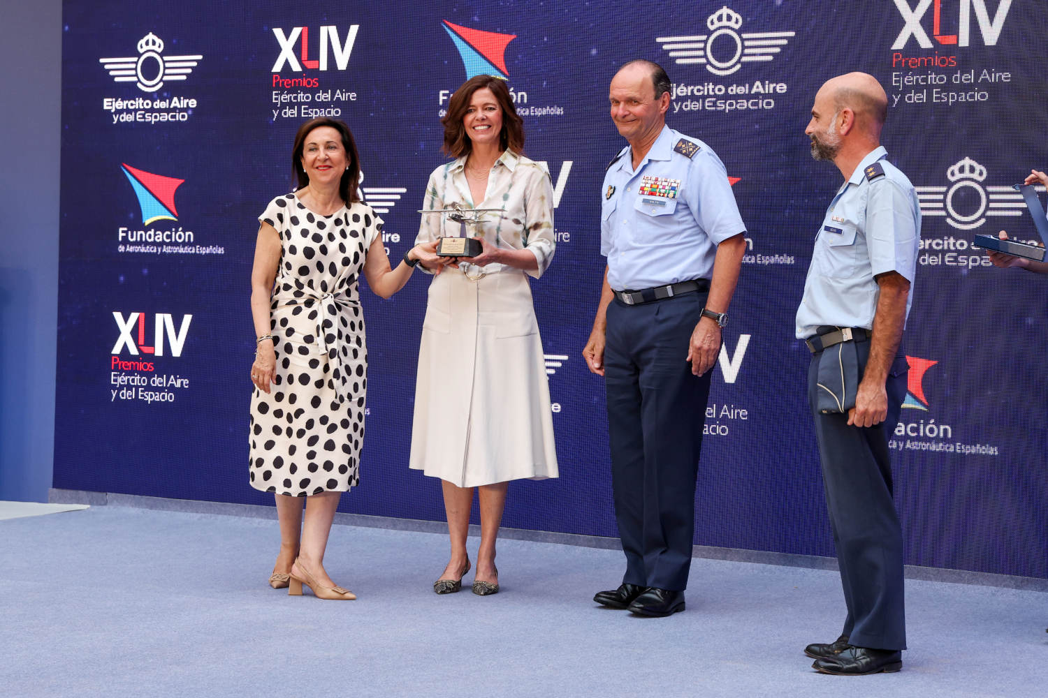 Galardonados del premio de Promoción de la cultura aeroespacial