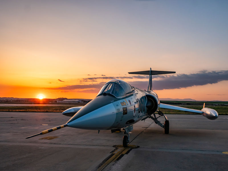 Fotografía 'Al ocaso F104' de Andrés Magai Seibt para el concurso de 2018