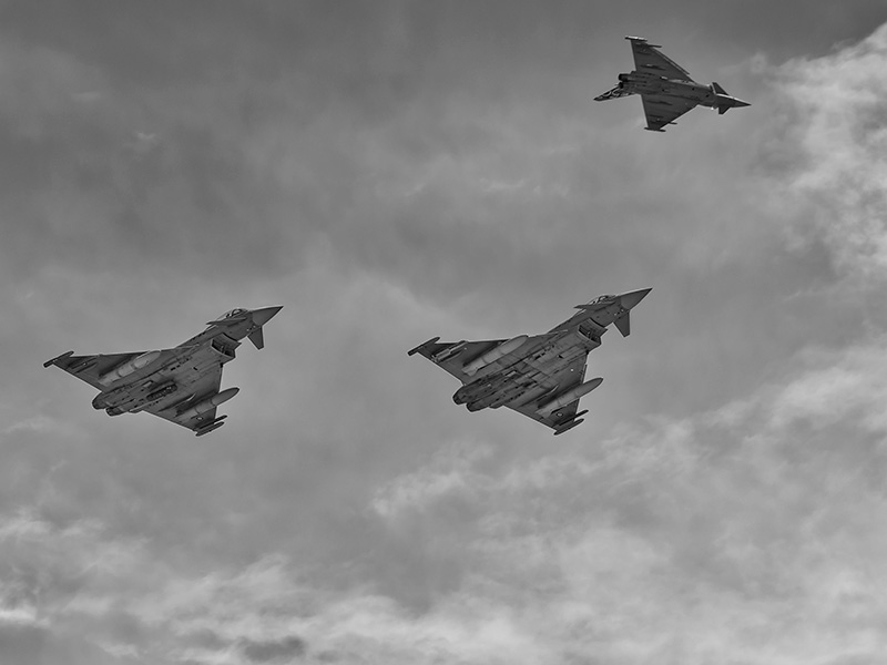 Colección 'Custodios del cielo: Eurofighters en la defensa del espacio aéreo europeo' de David Fernández Dos Santos-Vaquinhas para el concurso de 2025