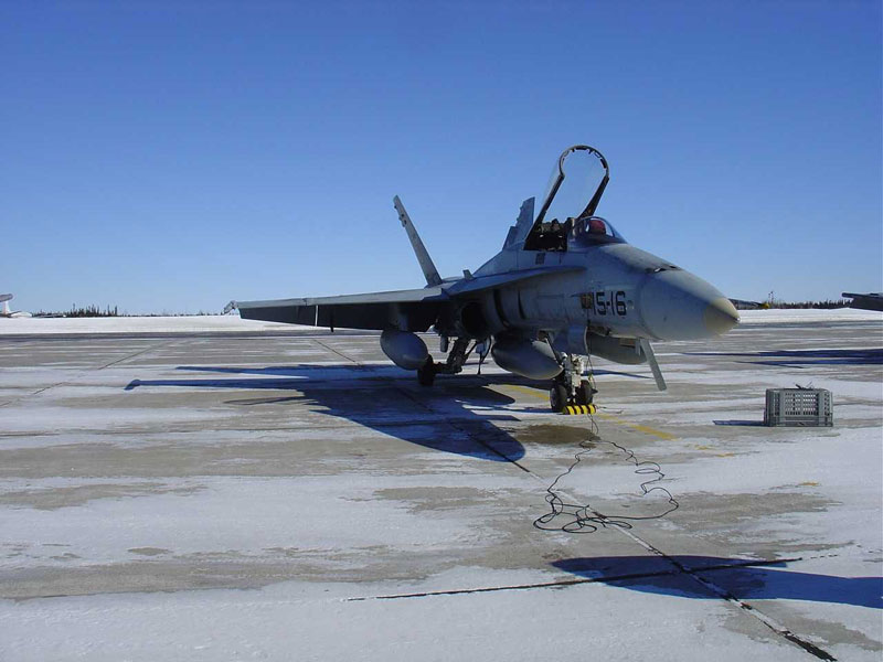 Escala en GooseBay (Canadá)