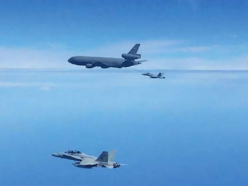 Red Flag 16-04 F-18 del Ala 12 en Nellis