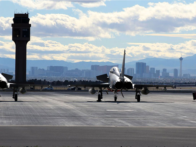 Red Flag 17-02 mantenimiento de Eurofighter