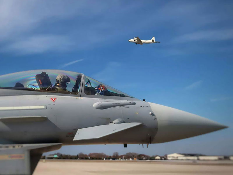 Ejercicio Red Flag 20-02 P.3 Orión y Eurofighter