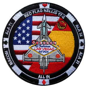 Emblema escuadrón español Red Flag 2017