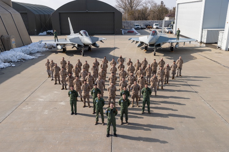 Imagen de El Ala 14 finaliza su misión de policía aérea en Rumanía con importantes hitos operativos superados