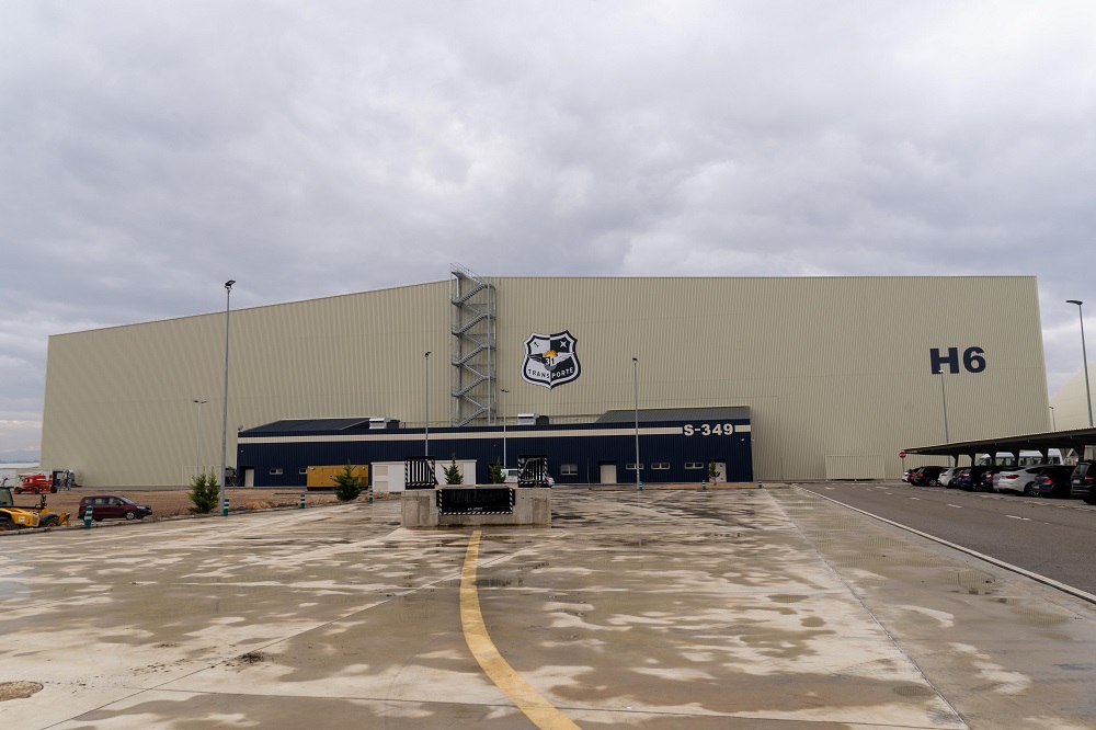 Imagen de Nuevo hangar para la flota de A400M en la base aérea de Zaragoza