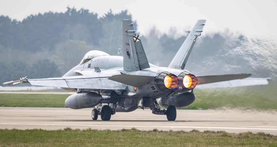 Imagen de El Ramstein Flag 25 pone a prueba la capacidad y destreza de los aviadores del Ala 12
