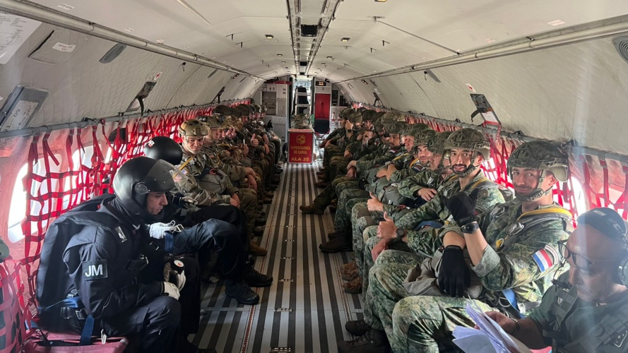 Imagen de El 352 Escuadrón del Ala 35 participa en el ejercicio internacional Falcon Leap 2025