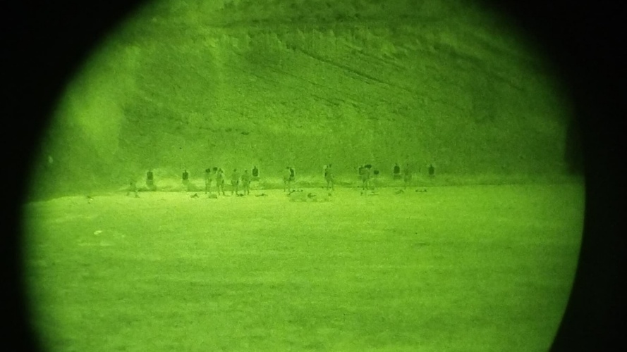 Imagen de La Escuadrilla de Despliegue del Grupo Móvil de Control Aéreo se adiestra en el ejercicio Tigre 01-25