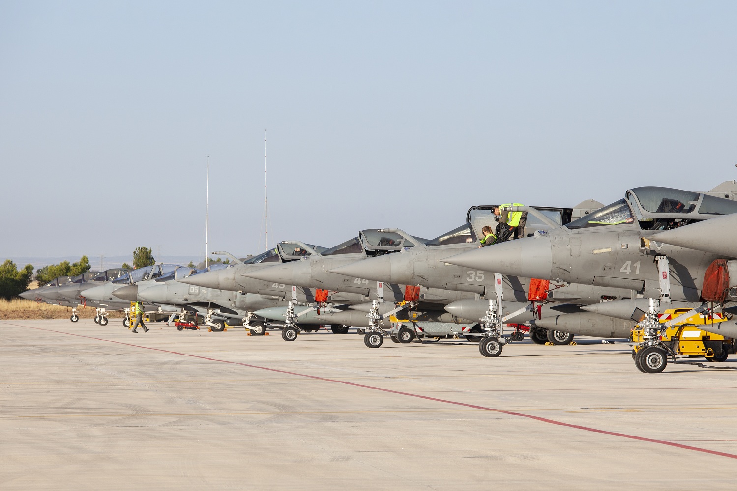 Imagen de  Último curso de vuelo del Tactical Leadership Programme en Albacete