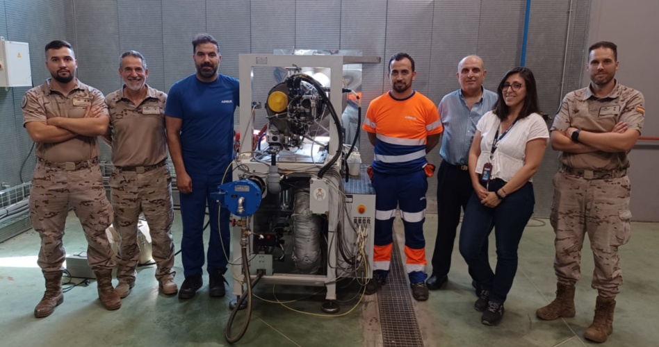 Imagen de Primer mantenimiento ML3 del Auxiliary Power Unit Eurofighter en la Maestranza Aérea de Sevilla