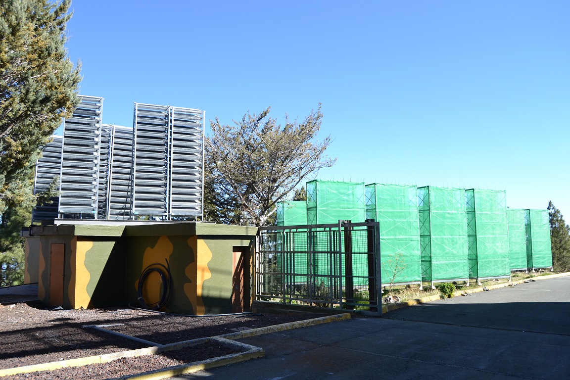 Imagen de Segunda fase de la instalación de recolectores de agua atmosférica en el EVA 21