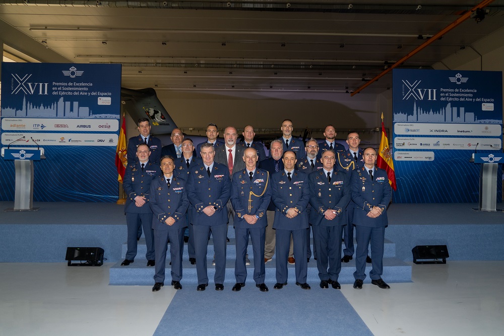 Imagen de XVII edición de los Premios a la Excelencia en el Sostenimiento del Ejército del Aire y del Espacio 