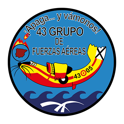 Distintivo del 43 Grupo de Fuerzas Aéreas