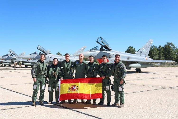 Imagen de Los aviadores del Ala 14 regresan a casa tras cuatro meses de misión en Rumanía