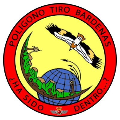 Distintivo del Polígono de Tiro Bardenas (Acuartelamiento Aéreo Bardenas)