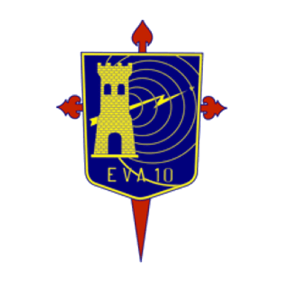 Distintivo del Escuadrón de Vigilancia Aérea nº10 (EVA 10) y Acuartelamiento Aéreo Barbanza