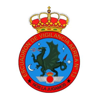 Distintivo del Escuadrón de Vigilancia Aérea nº13 (EVA 13)