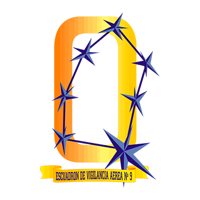 Distintivo del Escuadrón de Vigilancia Aérea nº9 (EVA 9) y Acuartelamiento Aéreo Motril